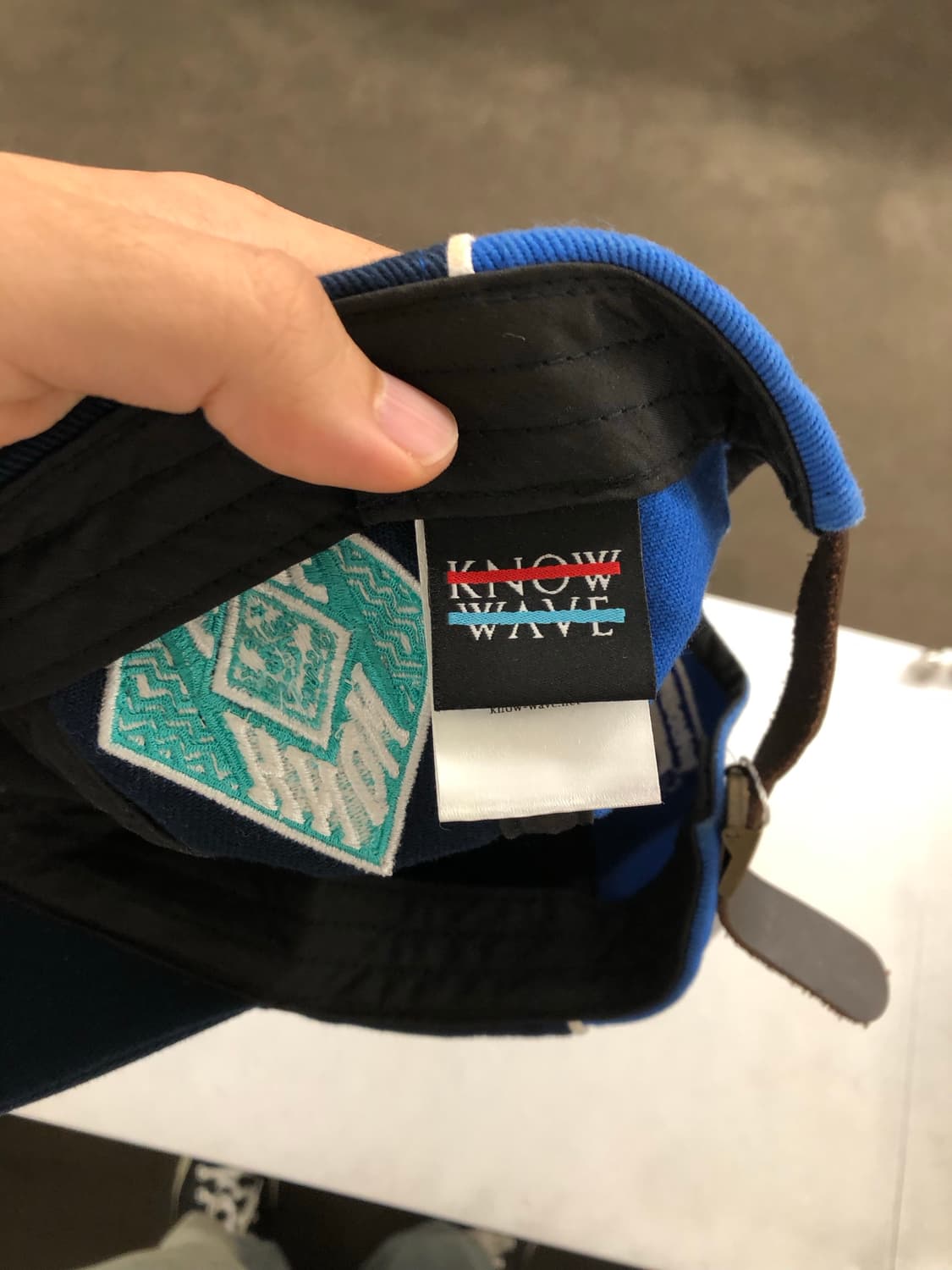 know wave 레이싱 캡 상품이미지5