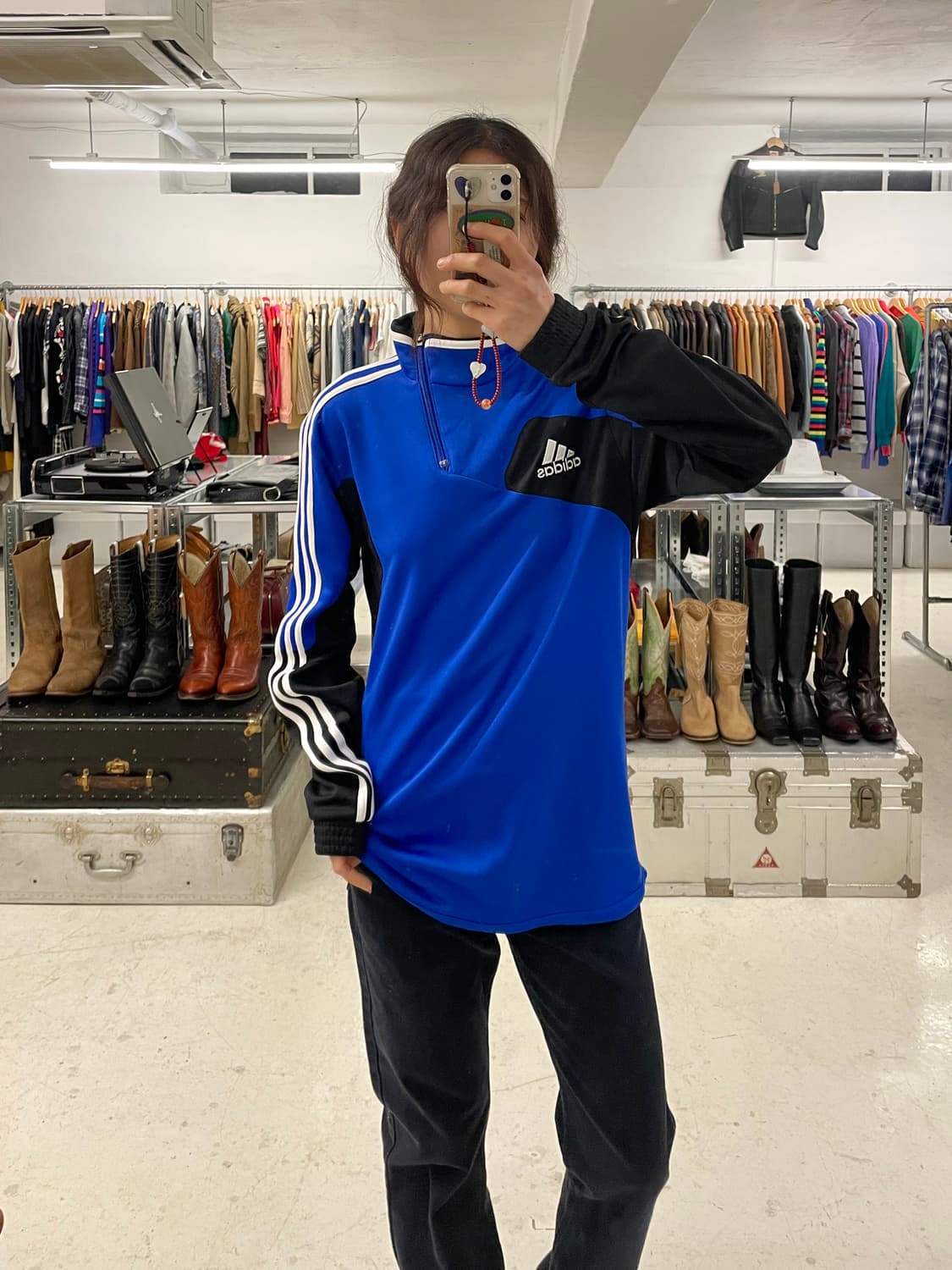ADIDAS side zipper jersey 아디다스 사이드 지퍼 져지 상품이미지8