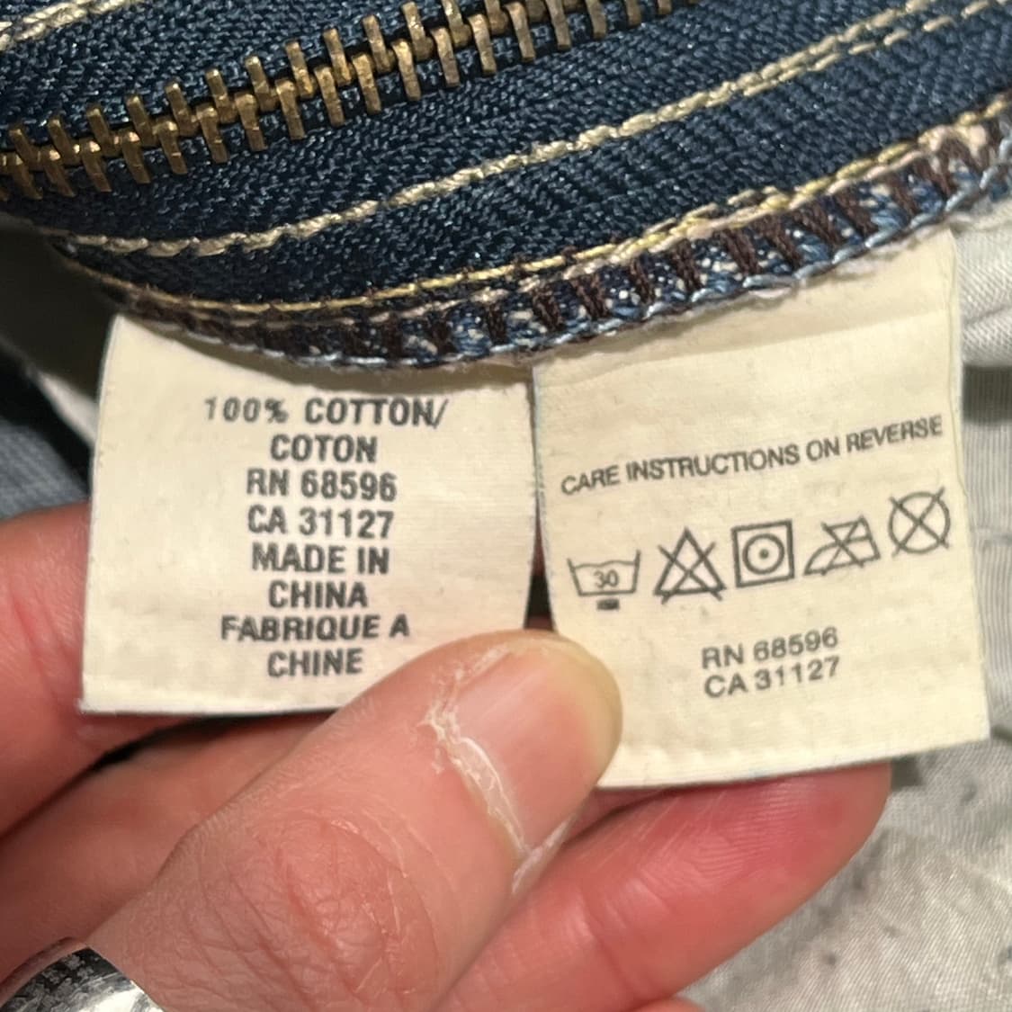 DKNY 워크 데님오버롤 s10713 상품이미지8