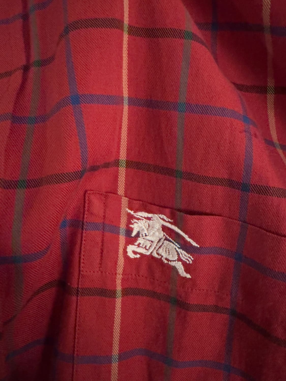 버버리 클래식 체크 셔츠 상품이미지3