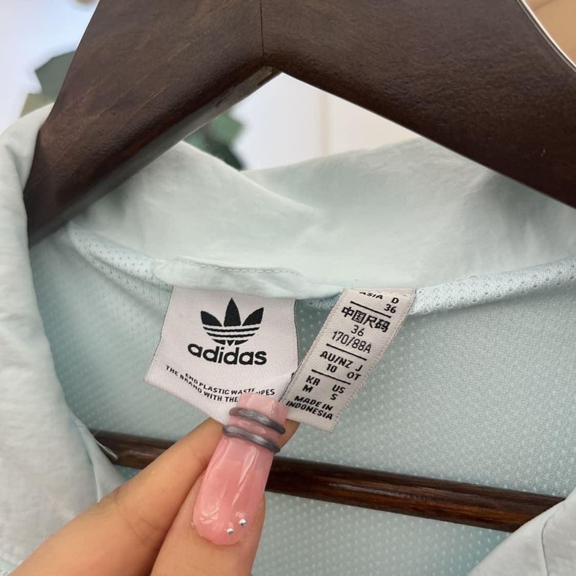 아디다스 락업 사이드라인 클라우드 바람막이 자켓 M C12056 상품이미지5
