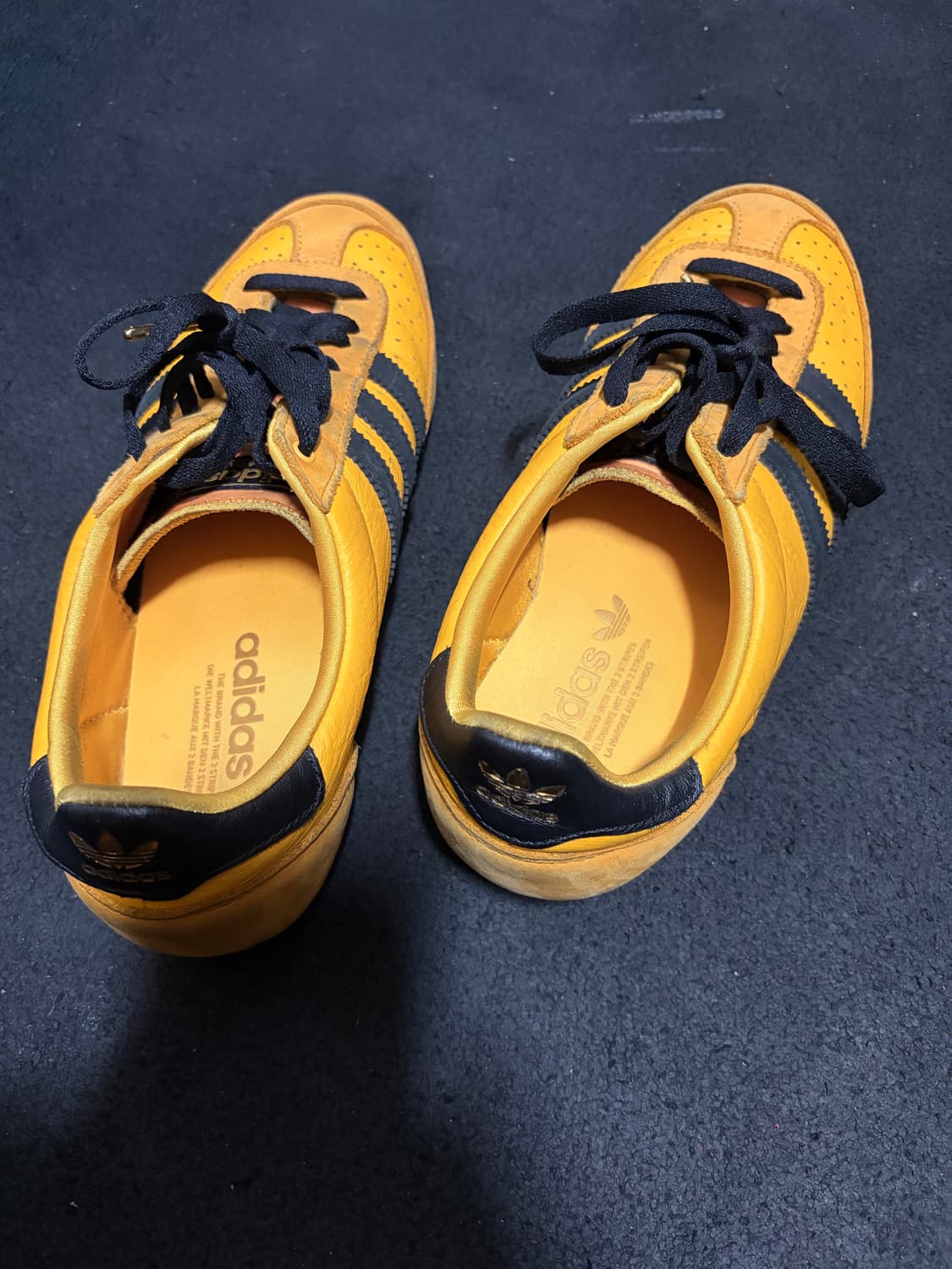 아디다스 재팬 옐로우 코어 블랙 270 상품이미지2