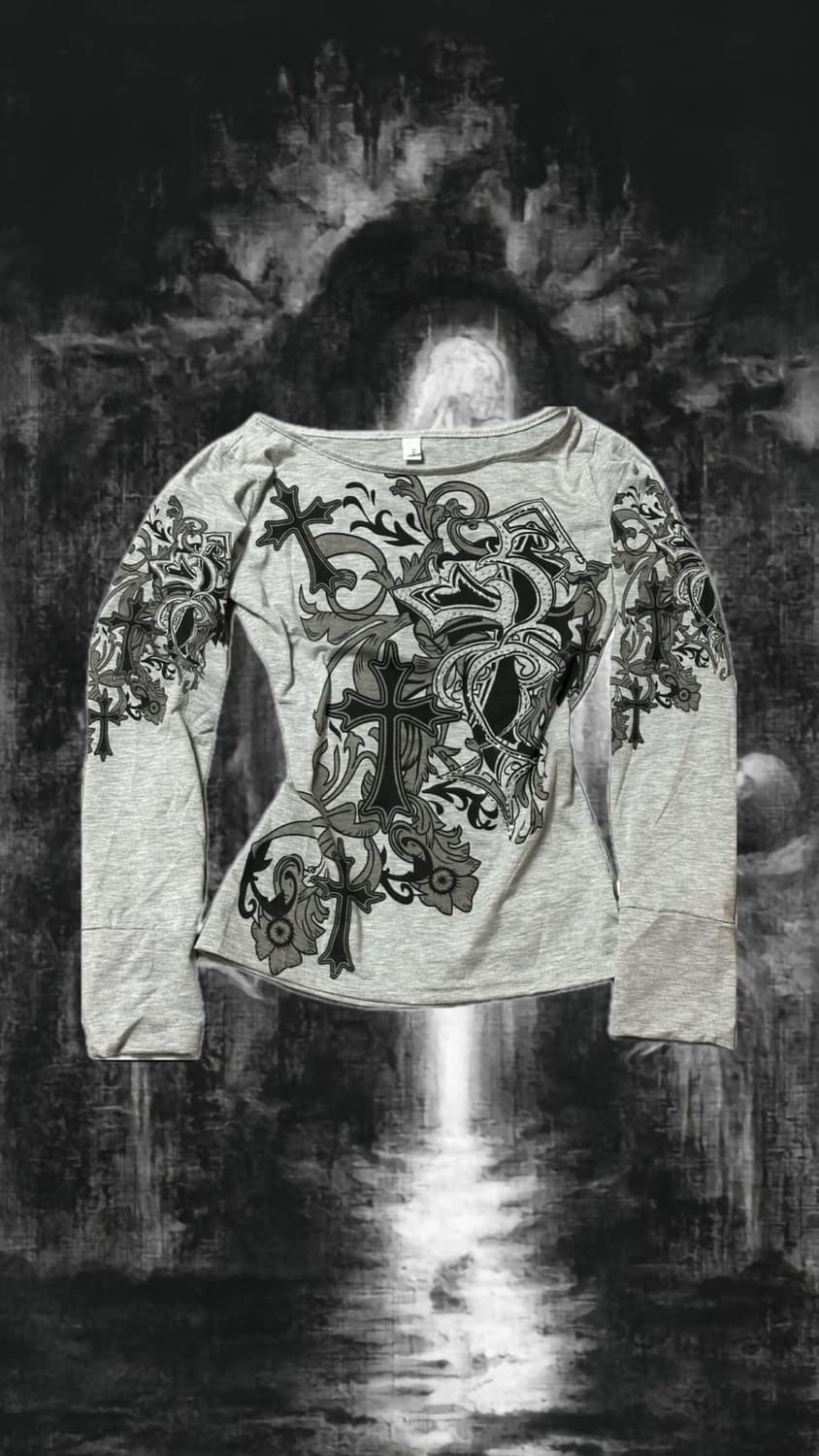 펑크 y2k 롱슬리브 상품이미지1