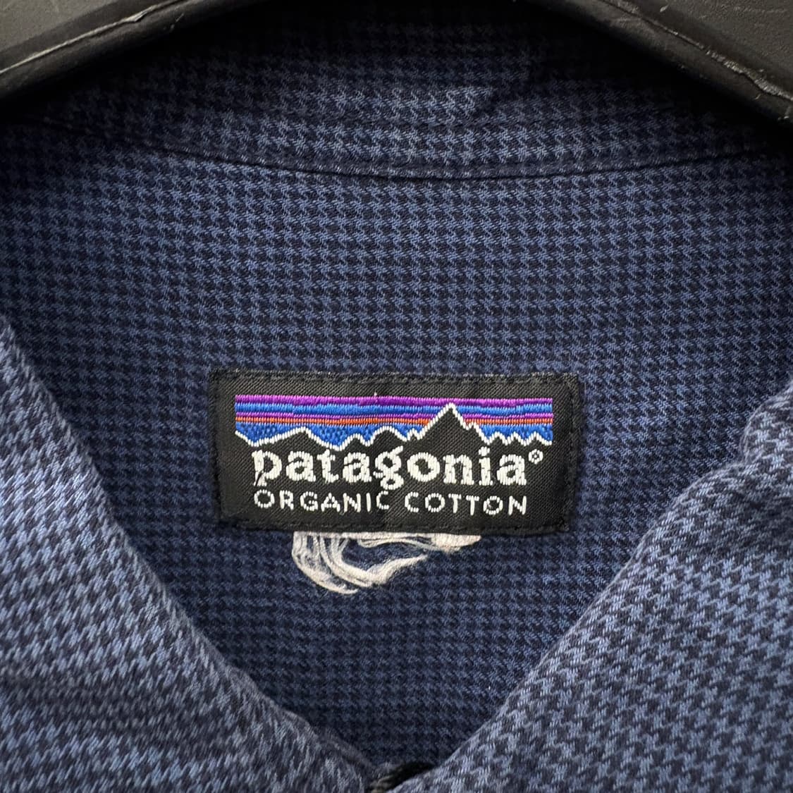 00s 파타고니아 오가닉코튼 파인 하운즈투스 체크 워크셔츠 N193 상품이미지6