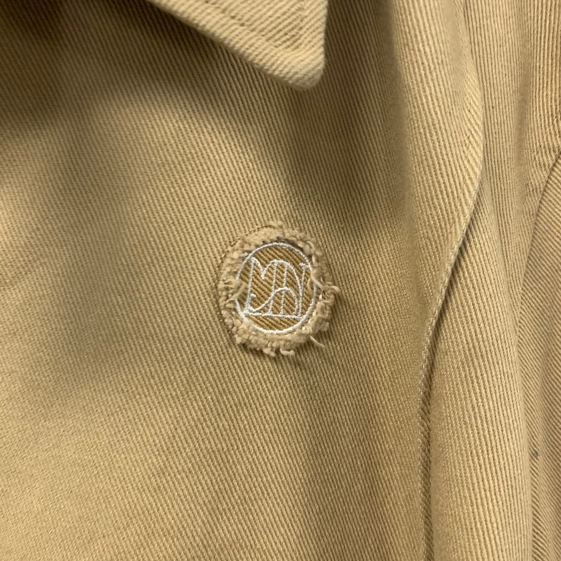 문선(Moonsun) 카멜 코튼 블루종 자켓 상품이미지5