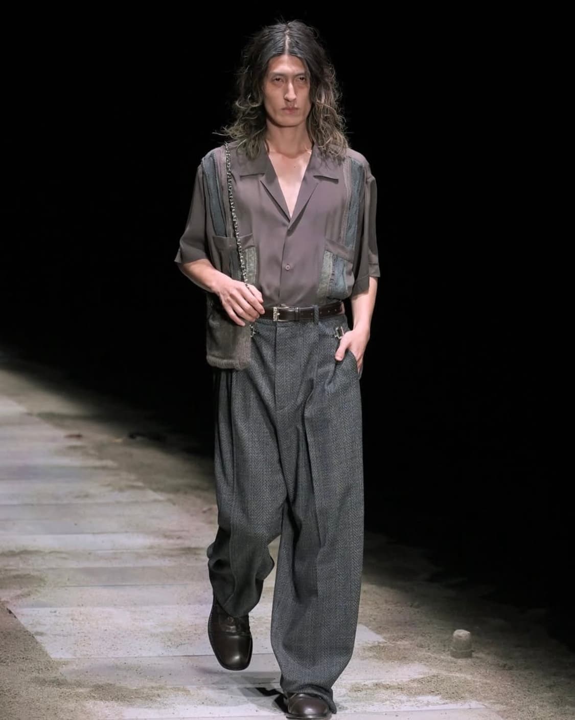 [M]마리아노 25fw 레터링 벨트 상품이미지4