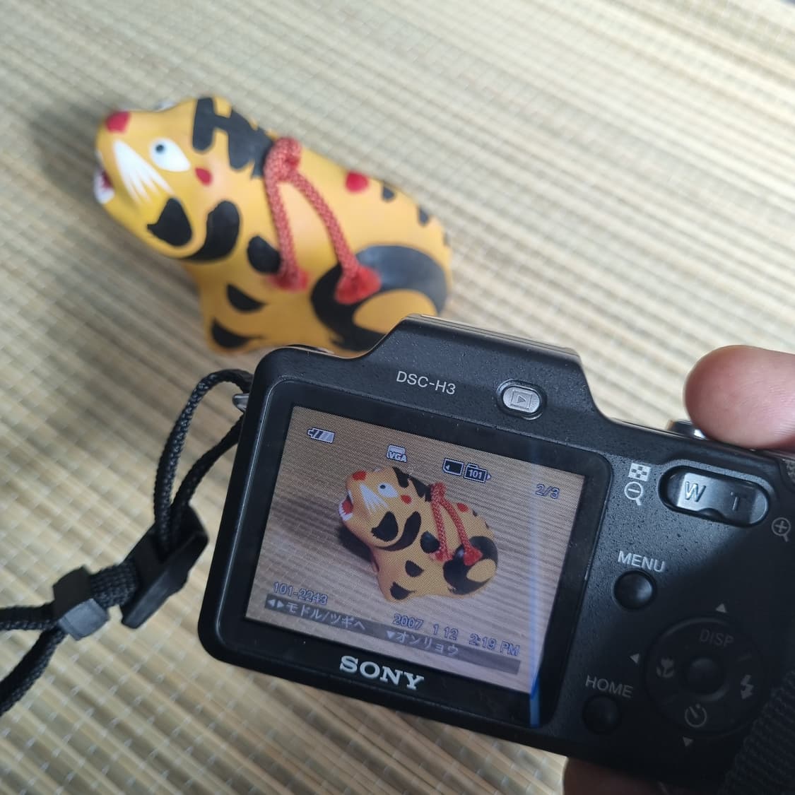 일본 소니 빈티지 디카 바디A급 완벽작동 콤팩트사이즈 DSC-H3 카메라 상품이미지5