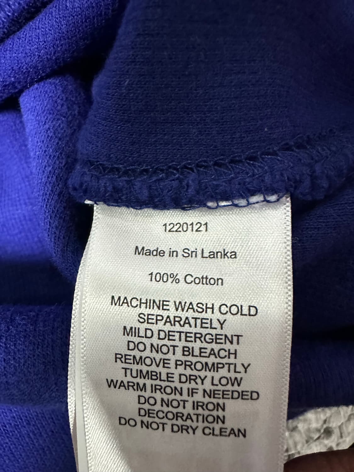 폴로 랄프로렌 블루 헨리넥 맨투맨 상품이미지6