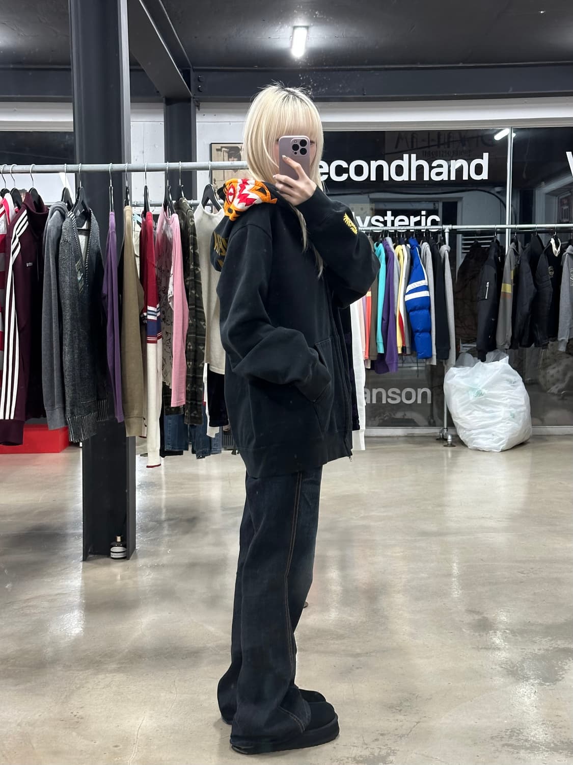 베이프 풀 집 타이거 후드집업 상품이미지3