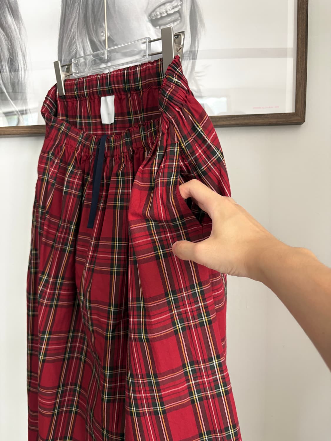 ichi. / tartan check skirt ( free size ) 상품이미지6