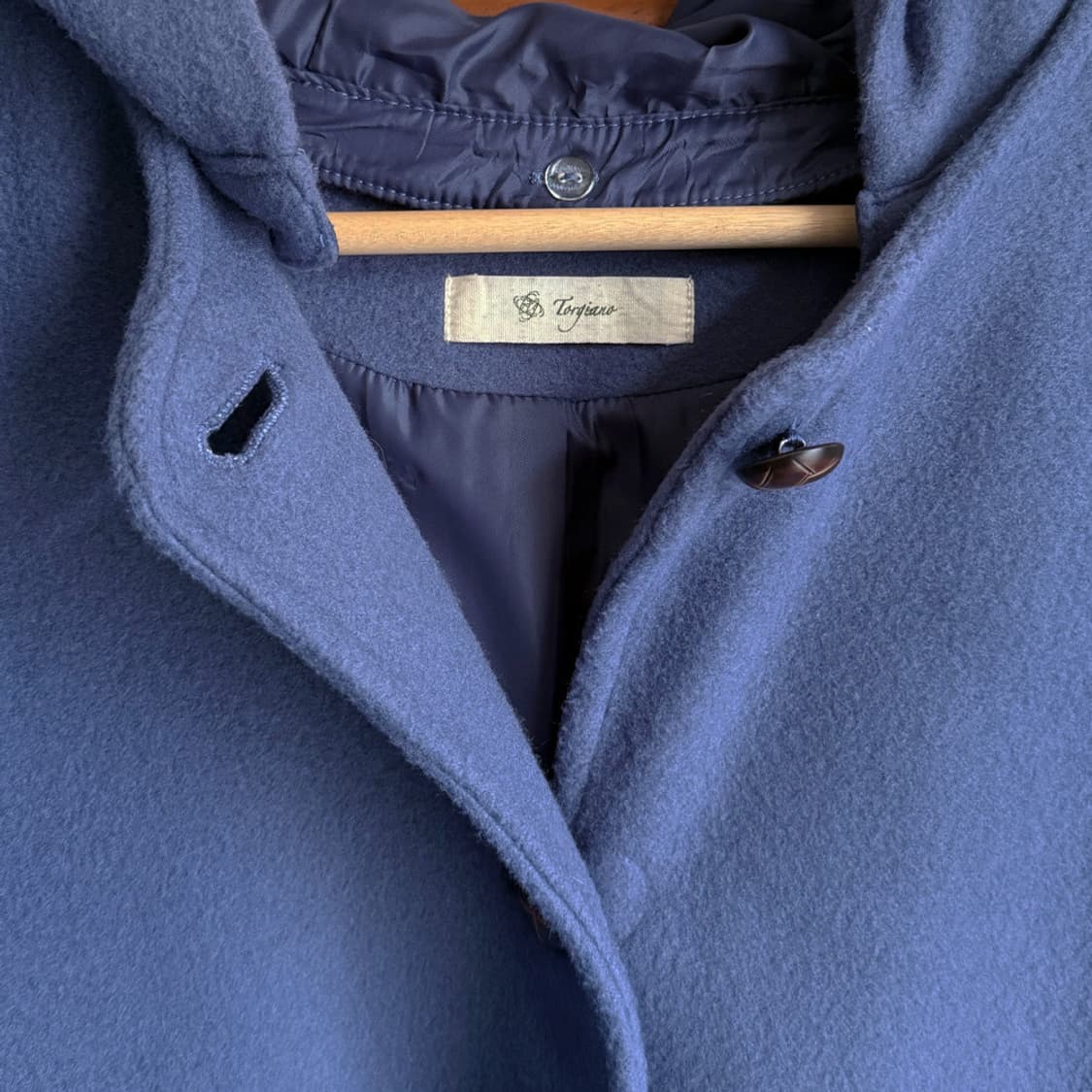 하늘 마을 후드 코트 상품이미지4