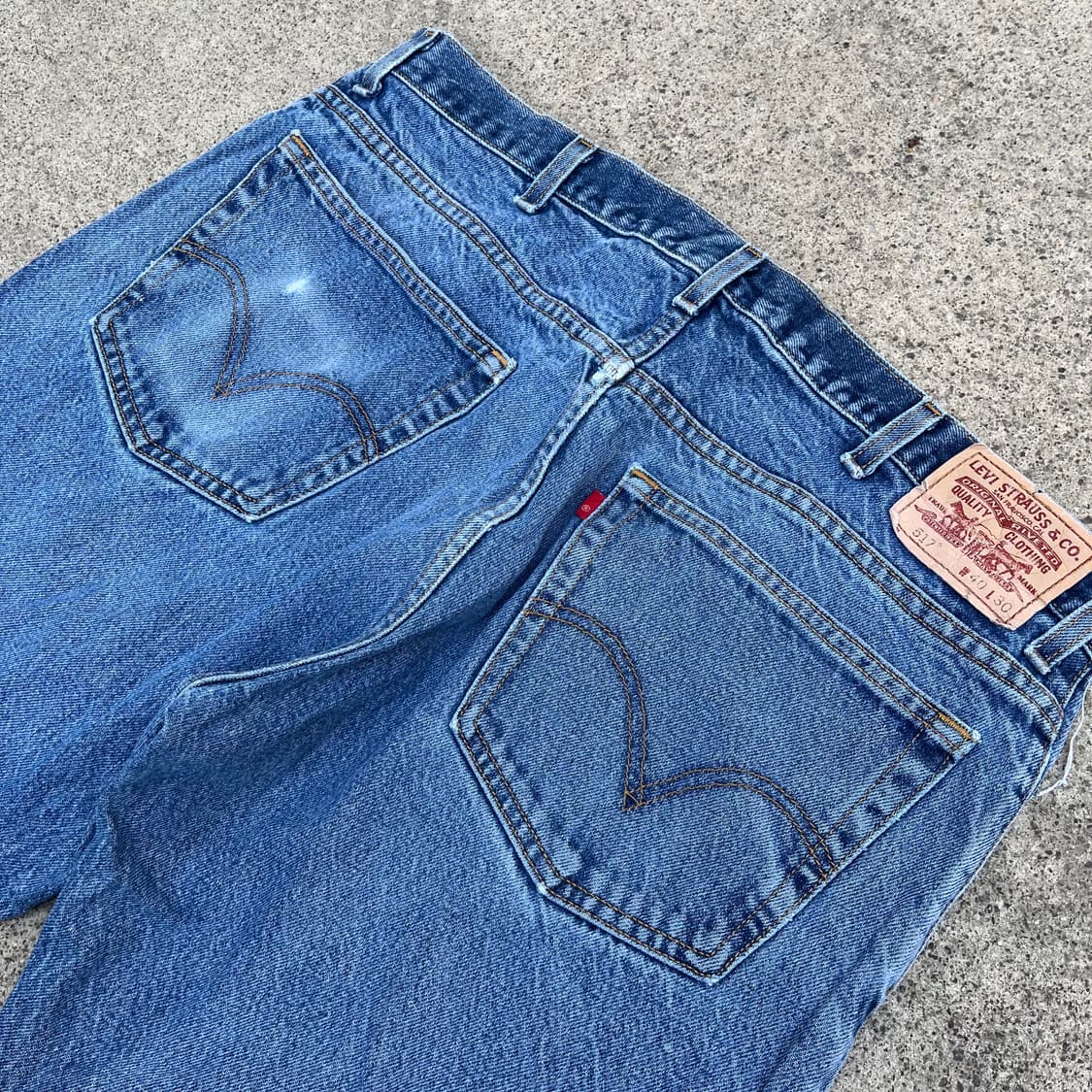 00s Levis517 리페어 데님 부츠컷 (40“) 상품이미지6