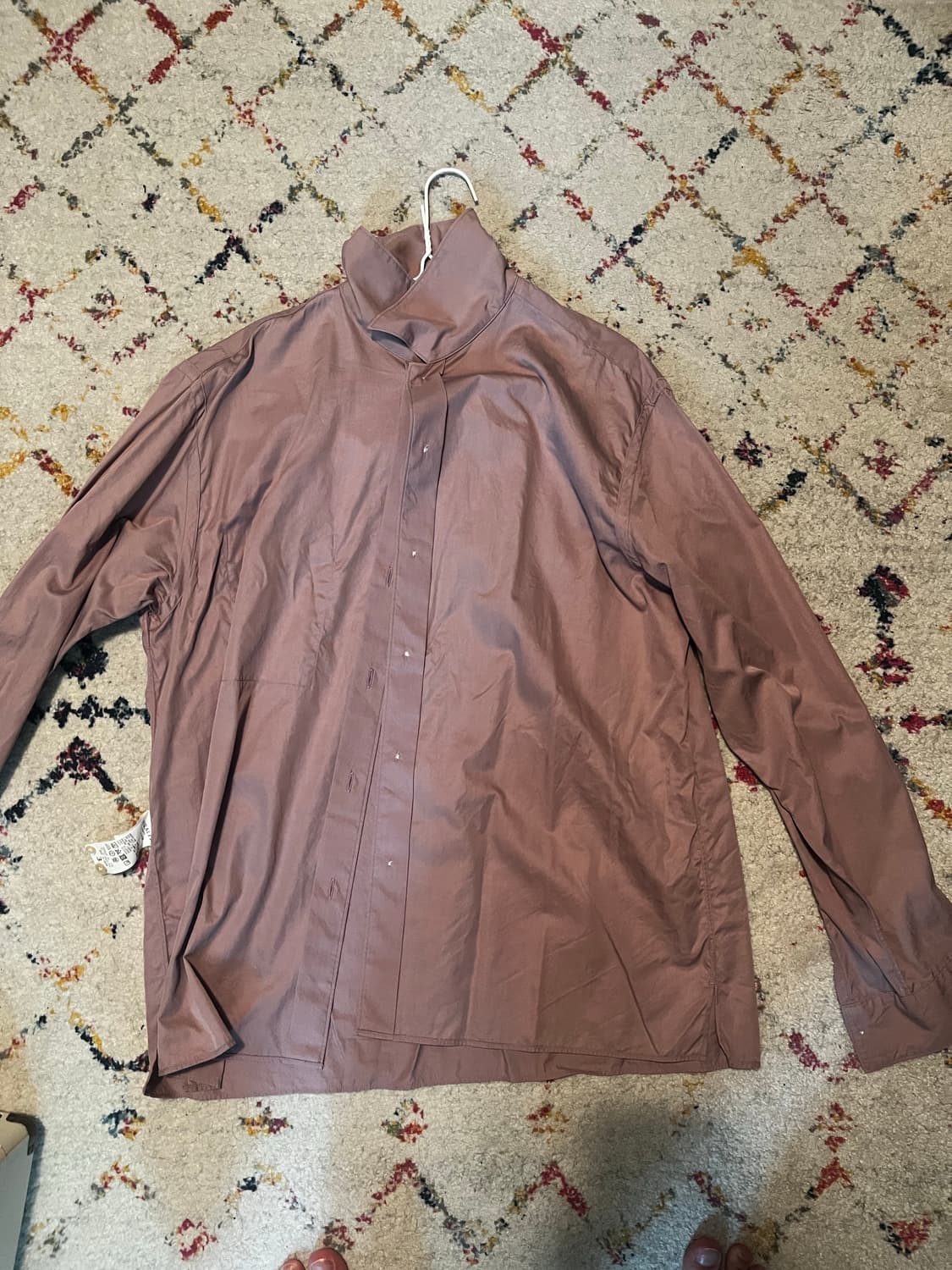 [3] 오라리 워시드 트윌 셔츠 상품이미지1