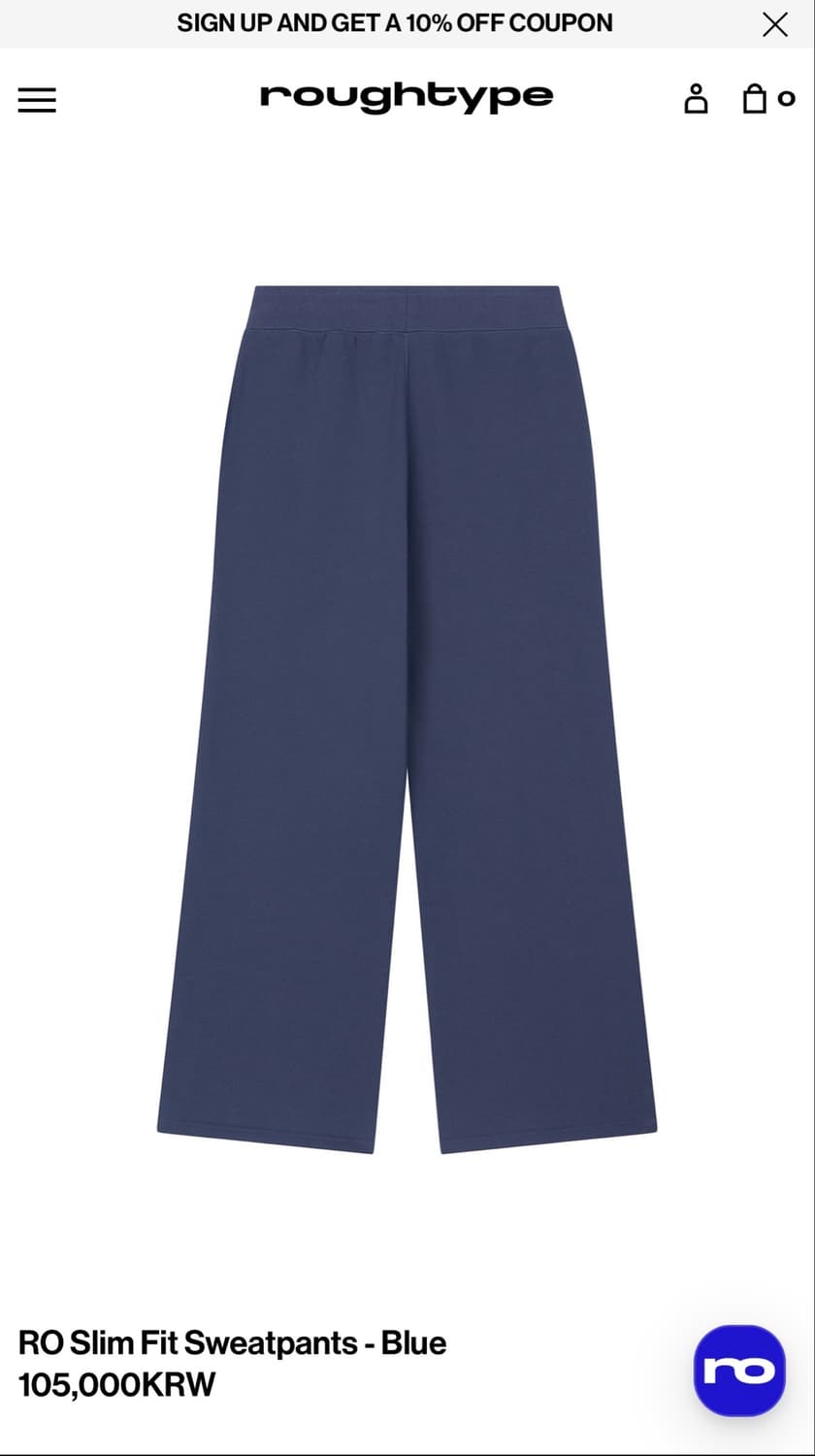 __6/28폐기예정__로타입 RO Slim Fit Sweatpants 상품이미지3