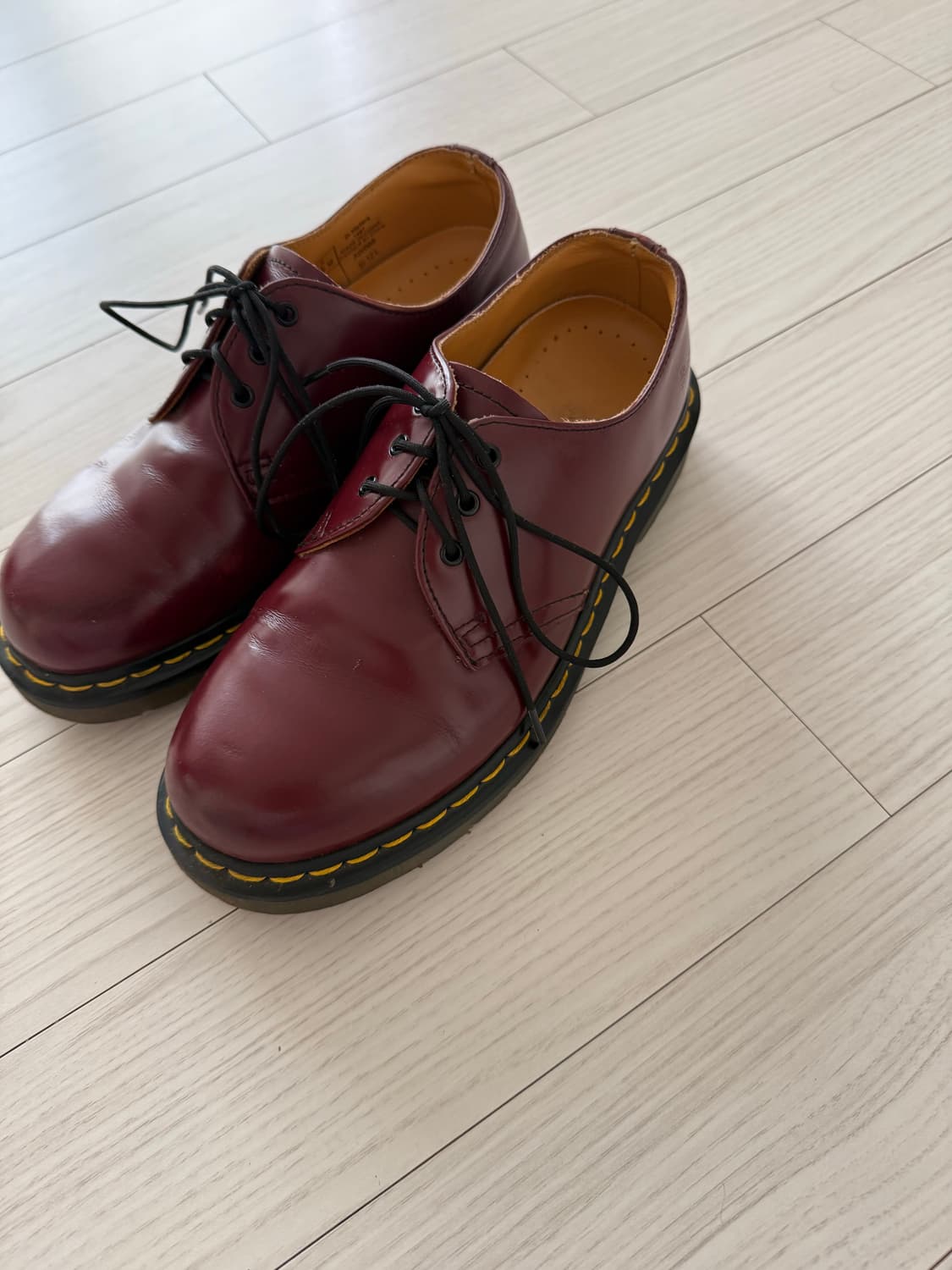 닥터마틴1461 체리레드 230-240 상품이미지3