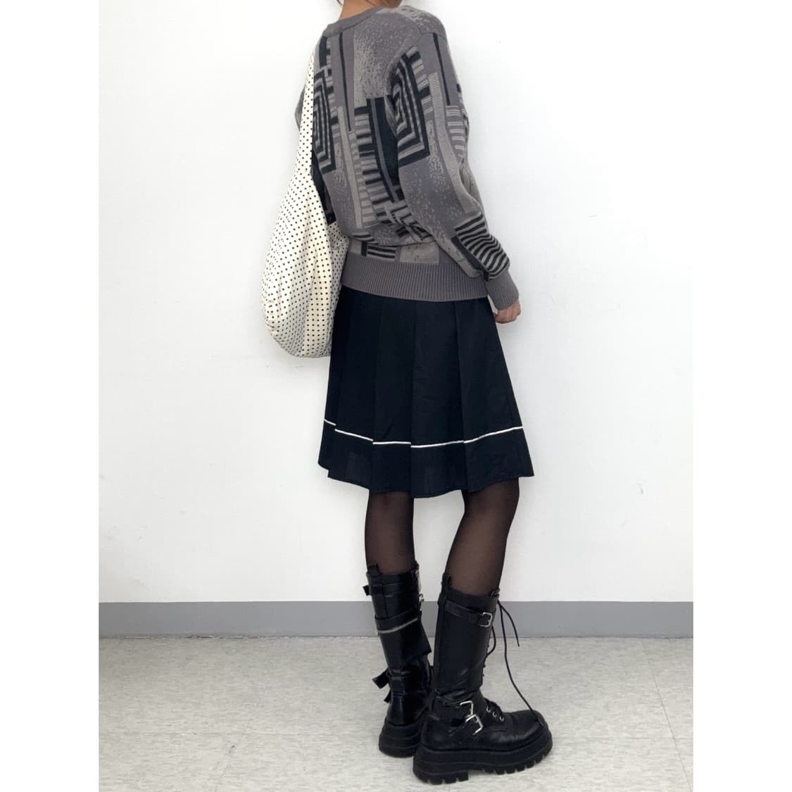 빈티지 니트 스웨터 상품이미지3