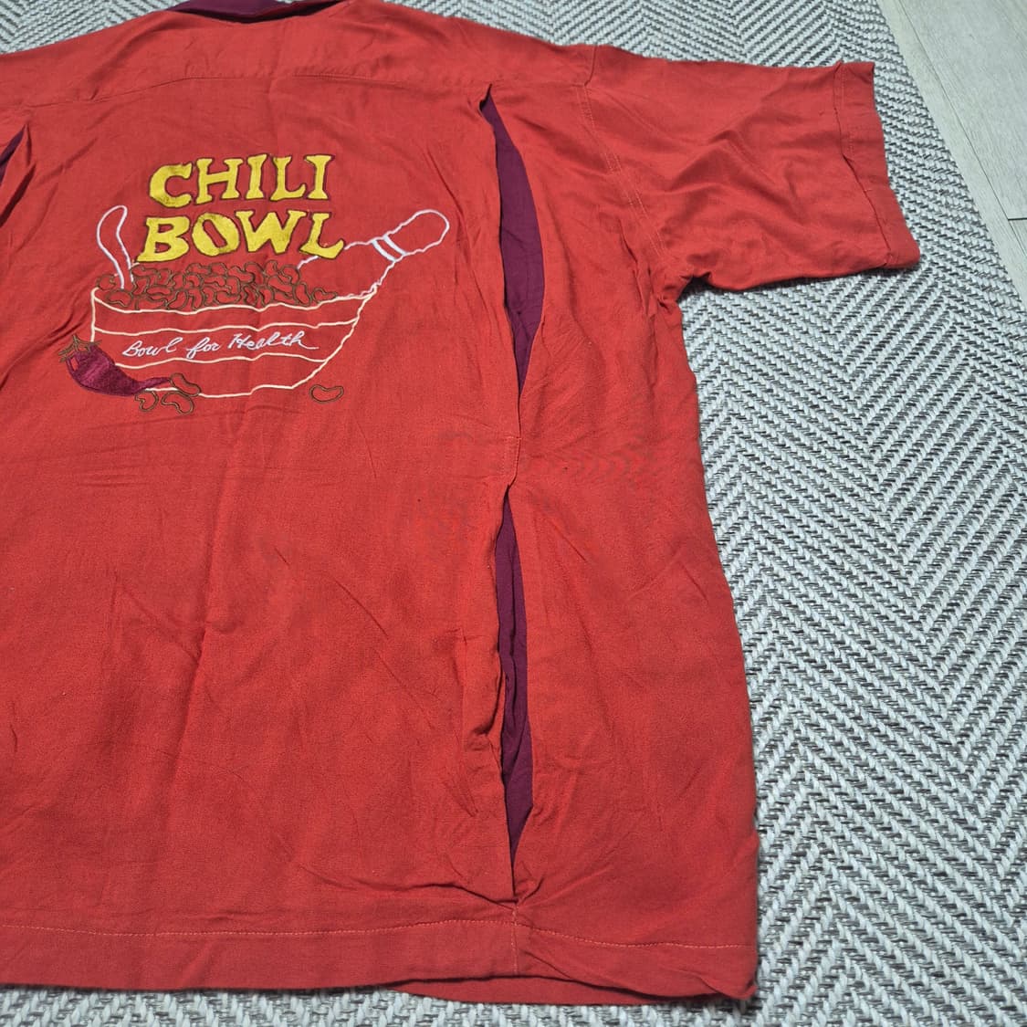 90s 빈티지 bowls over 볼링셔츠 (L) 상품이미지6