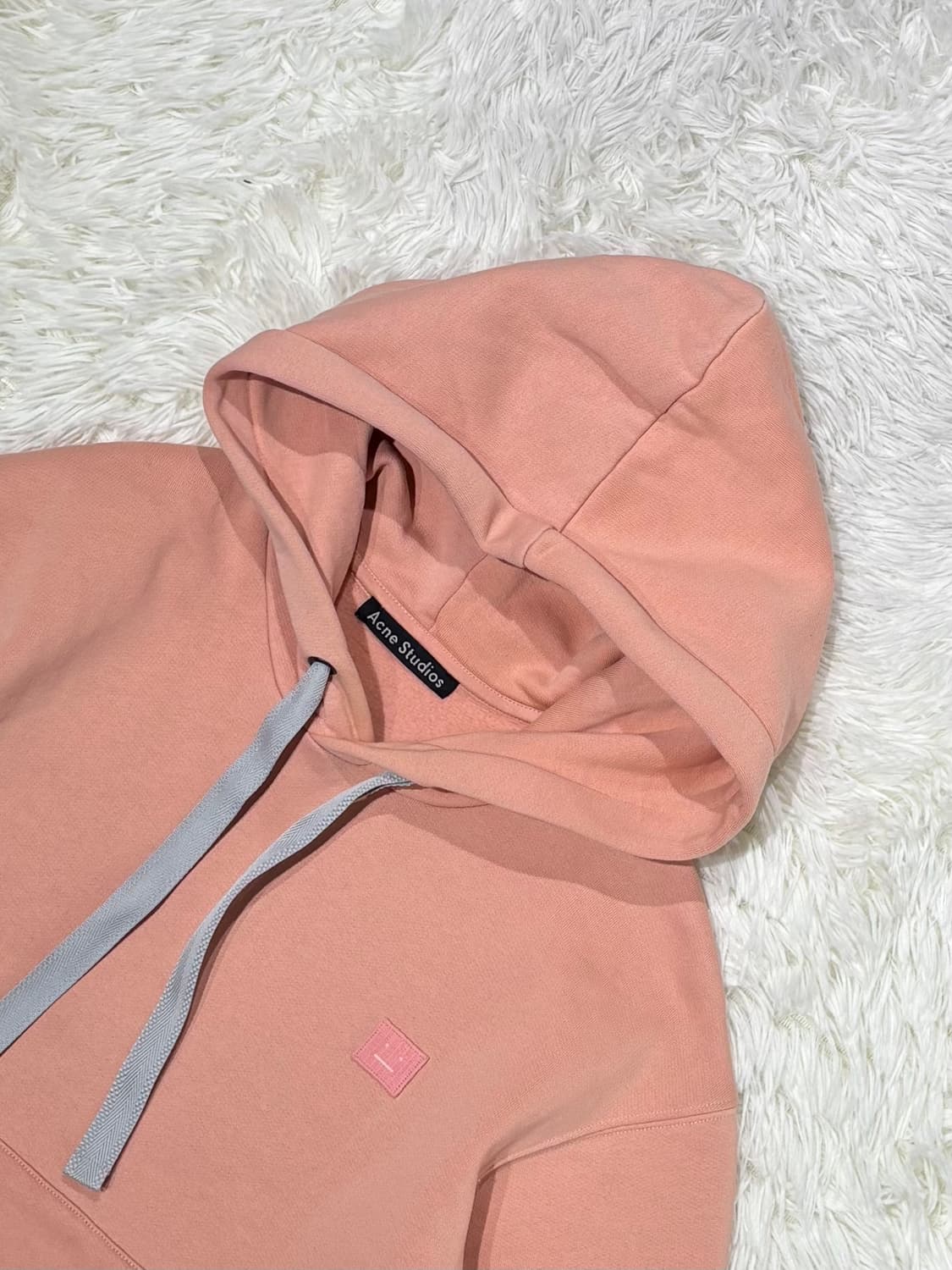 아크네스튜디오 뮤트핑크 후드 상품이미지4