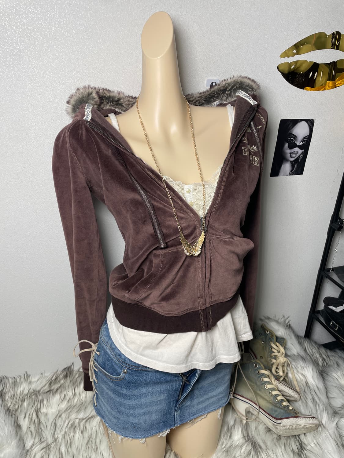 Victoria’s Secret PINK 울프죠 후드집업 상품이미지2