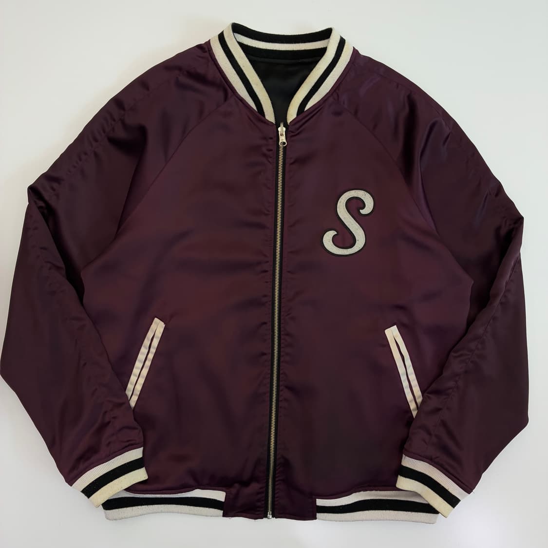 Stussy 스투시 35주년 수베니어 자수 스카쟌 상품이미지2