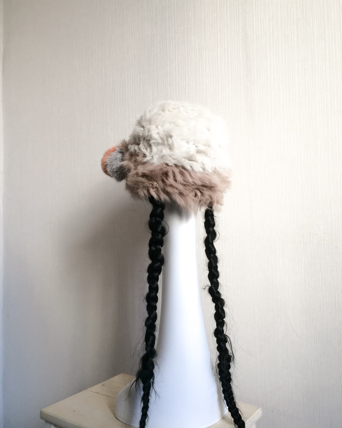  Rabbit fur beanie 상품이미지3