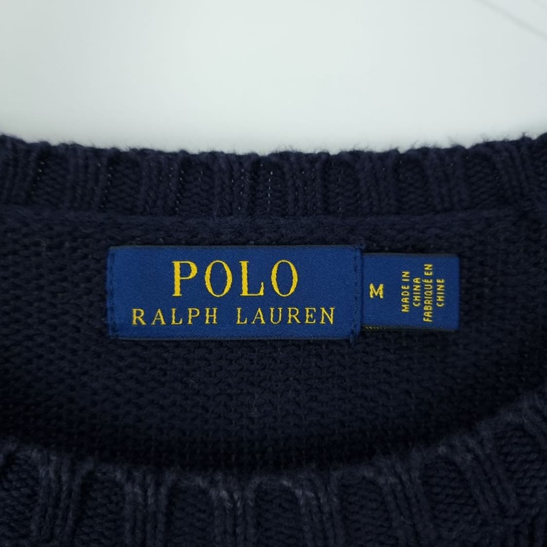 [폴로 랄프로렌] 성조기 자카드 니트 네이비 M19597 상품이미지6