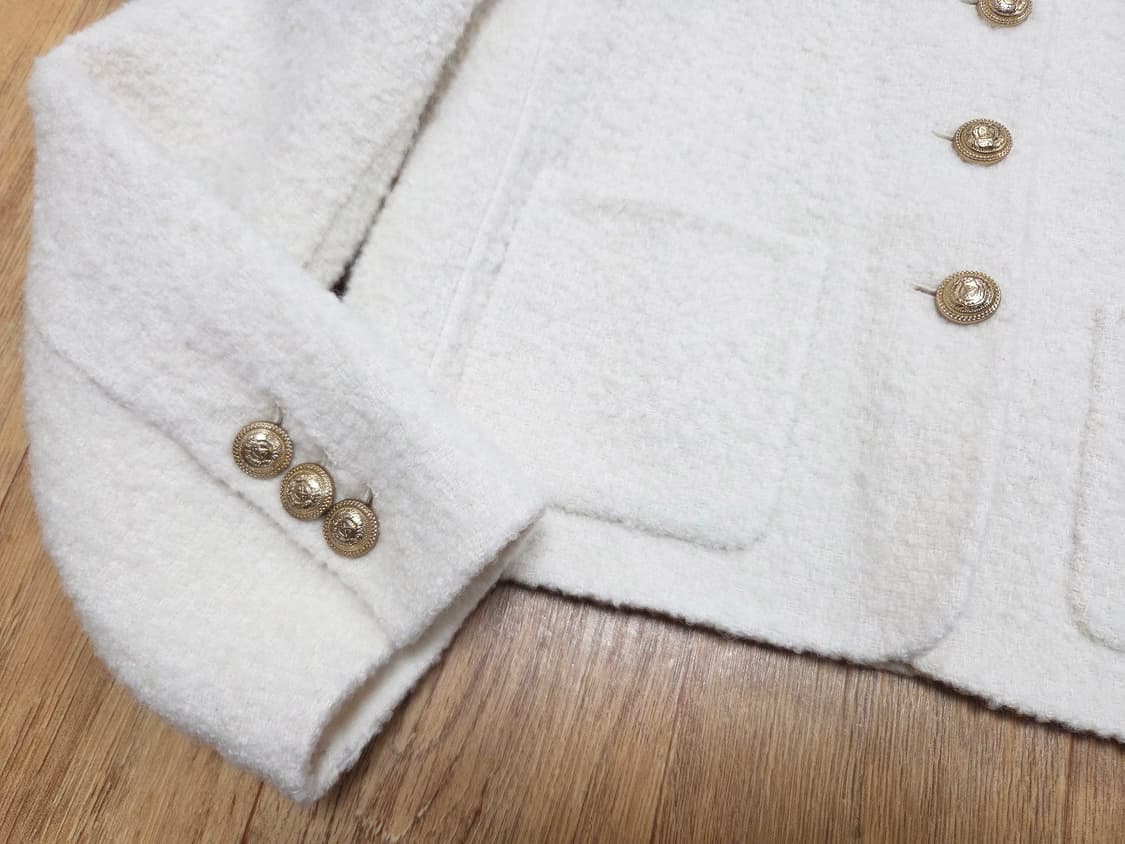 베뉴엣(BENUET) 알파카 울 아리아자켓 55 새상품 상품이미지7