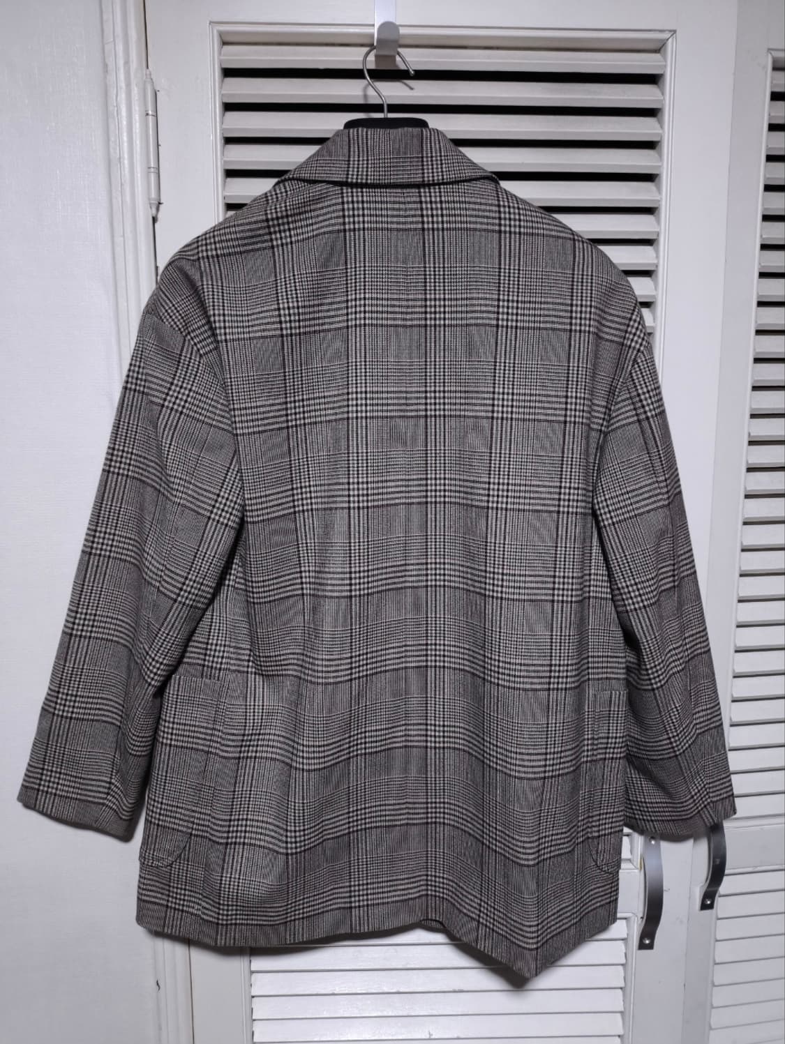 새거 F 프리 NII 니 체크 블레이져 상품이미지4