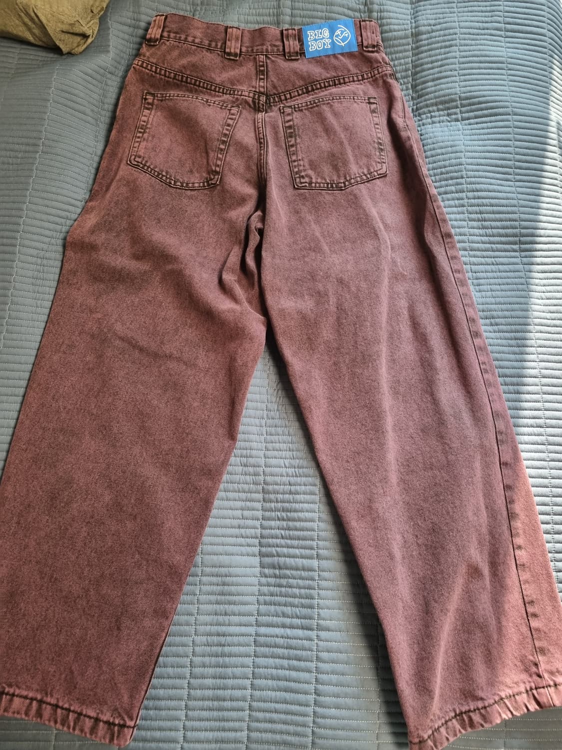 폴라스케이트 빅보이 팬츠 퍼플 블랙 S 상품이미지2