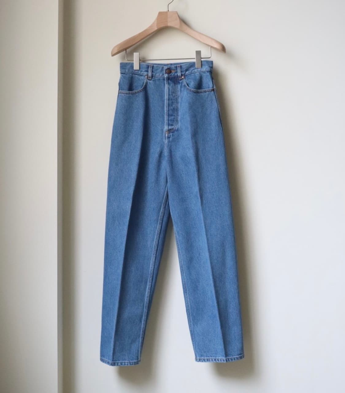 Cristaseya 크리스타세야 블리치드 하이웨스트 데님 청바지 s사이즈 상품이미지2