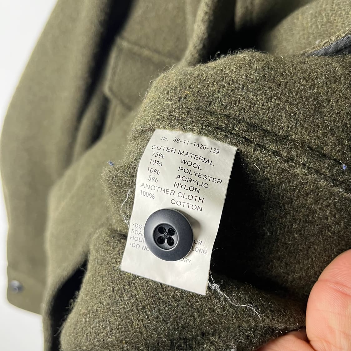 [Beams] 빔즈 울 헤비 셔츠 상품이미지6