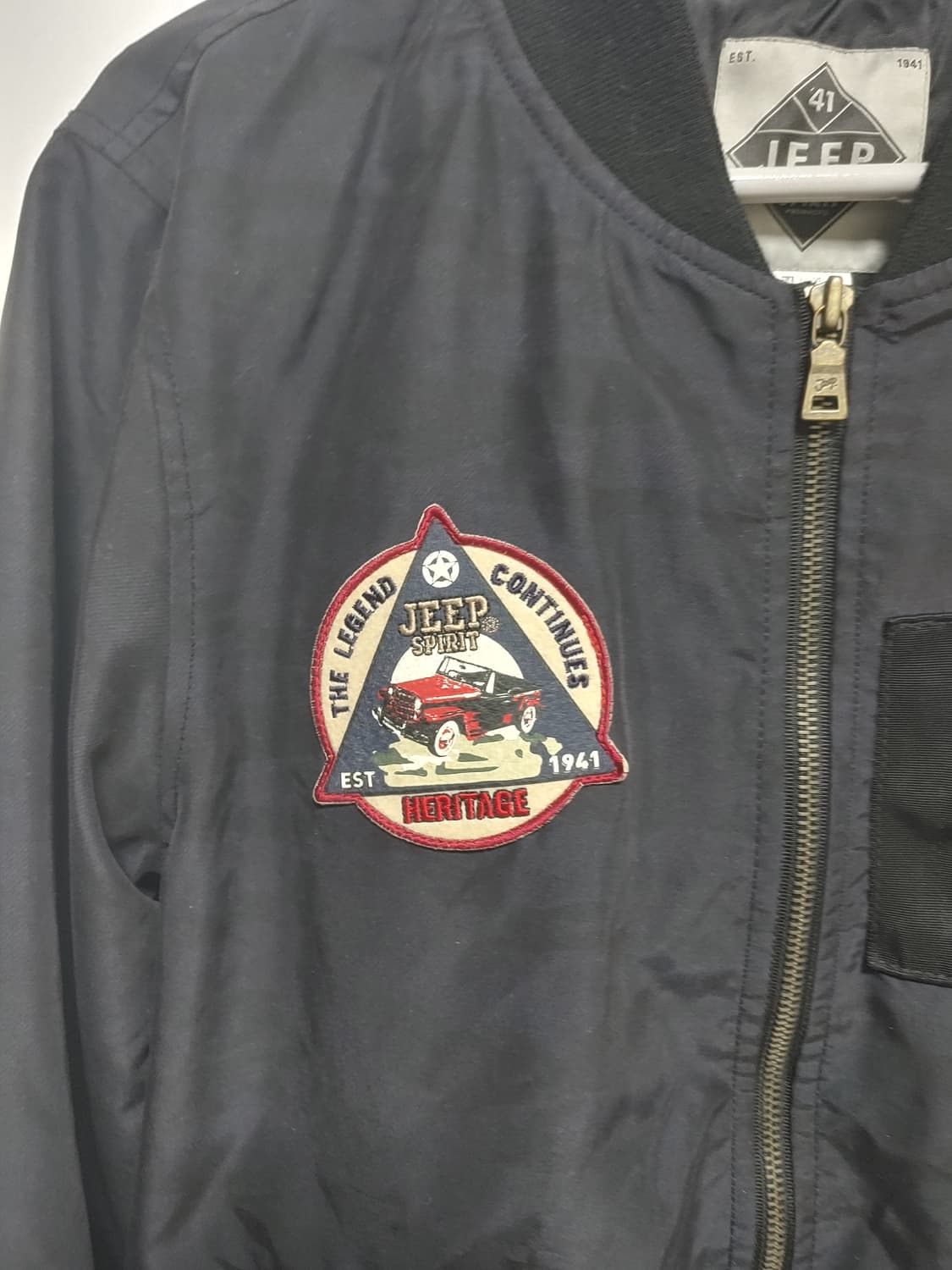 지프(jeep) ma-1 봄버 남성자켓-M사이즈 상품이미지3