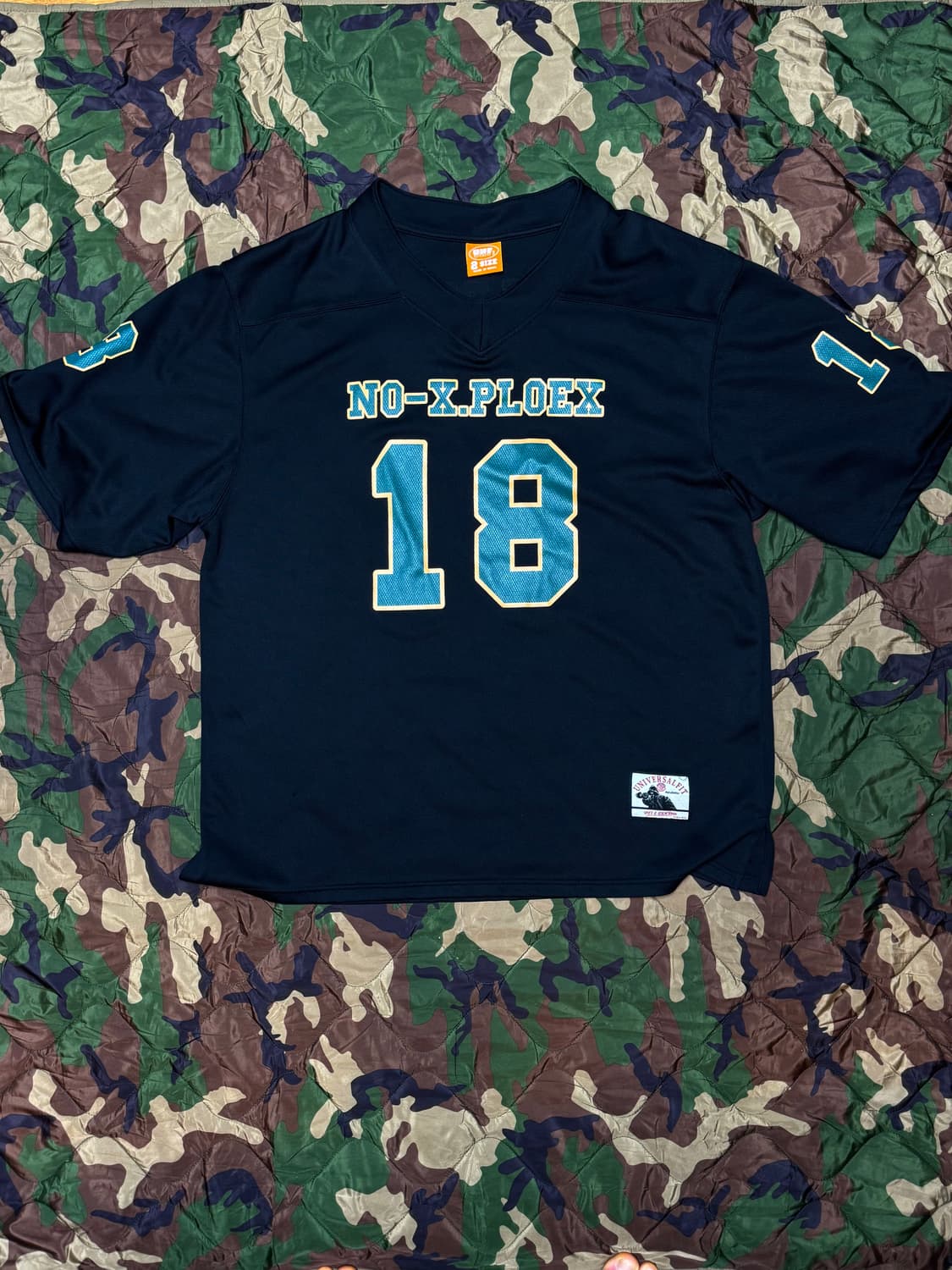 노익스강 UNF 노익스 럭비티 2사이즈 블랙 상품이미지1