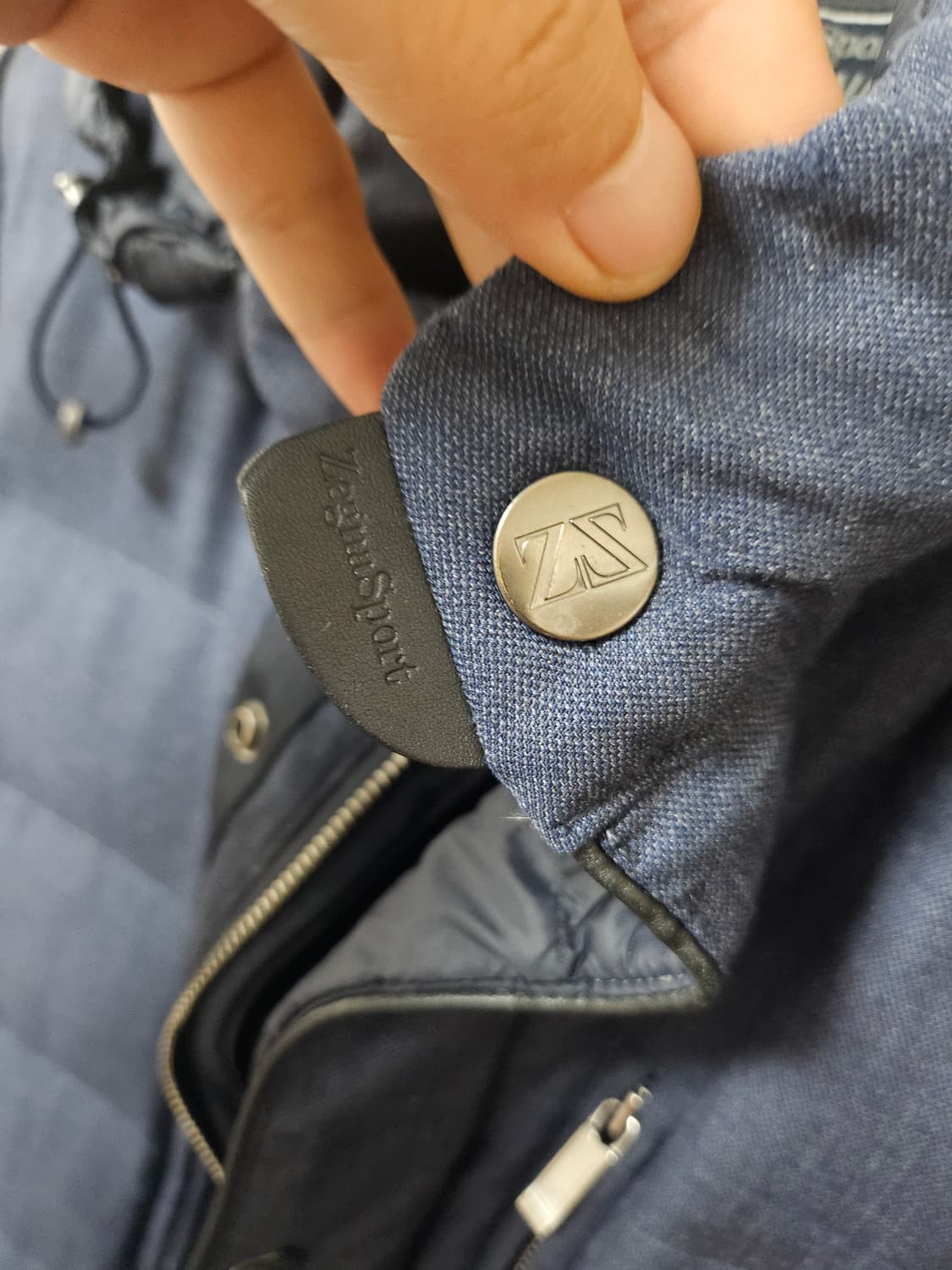 에르메네질도 제냐 후드 구스다운 패딩 100 상품이미지4