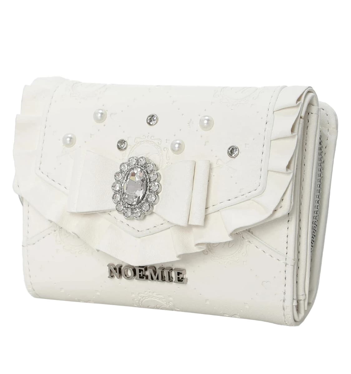 양산형 지뢰계 일브 양지뢰 노에미 모노그램지갑 화이트 상품이미지1