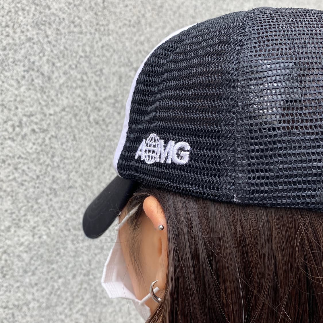 Peaches. x AOMG 'Globe' 메쉬 캡 (BK) 상품이미지7