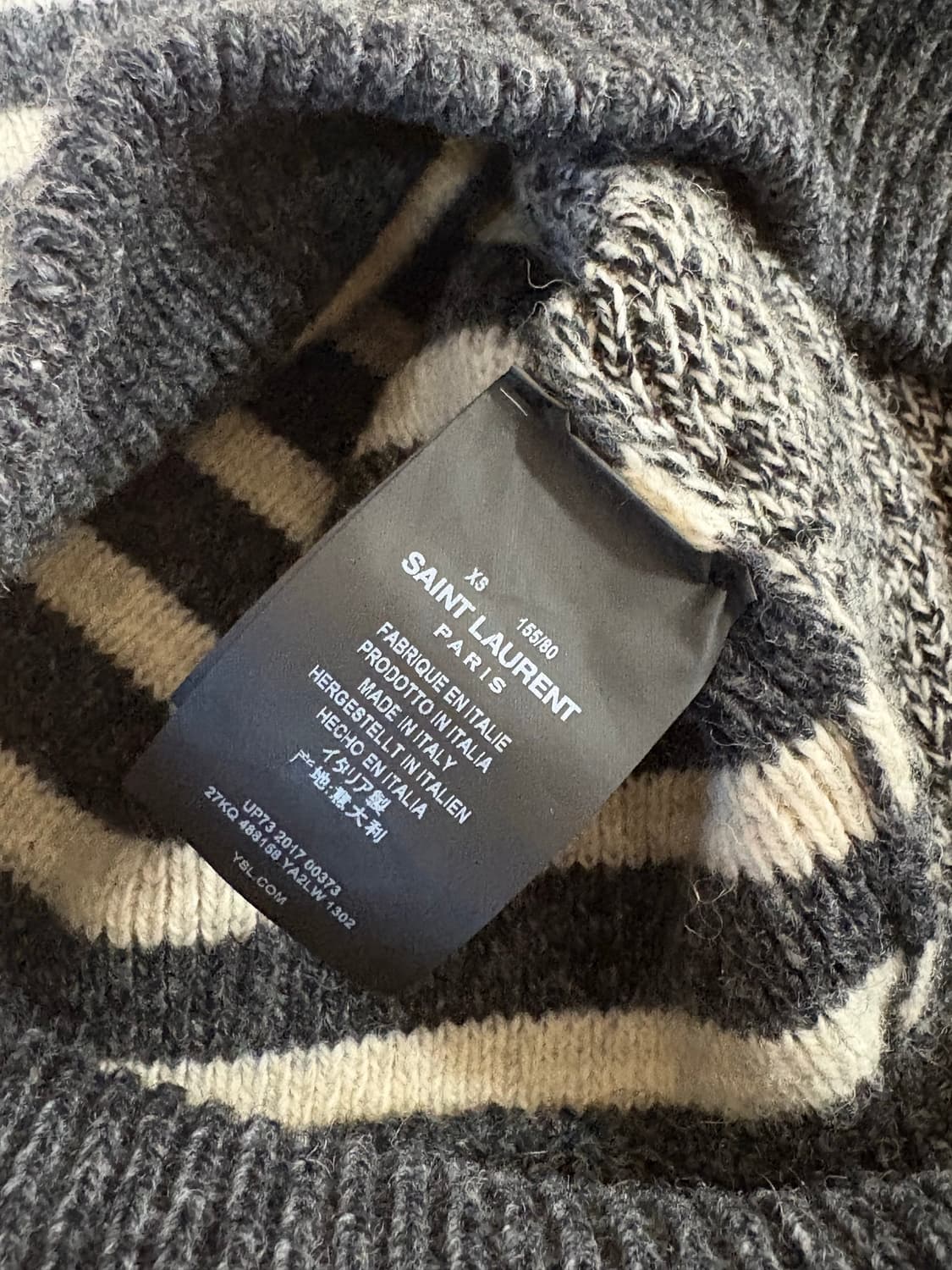 생로랑 17SS 패치 가디건 상품이미지3