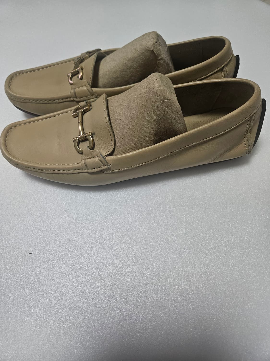 페레가모 간치니 레더 로퍼 베이지 상품이미지5