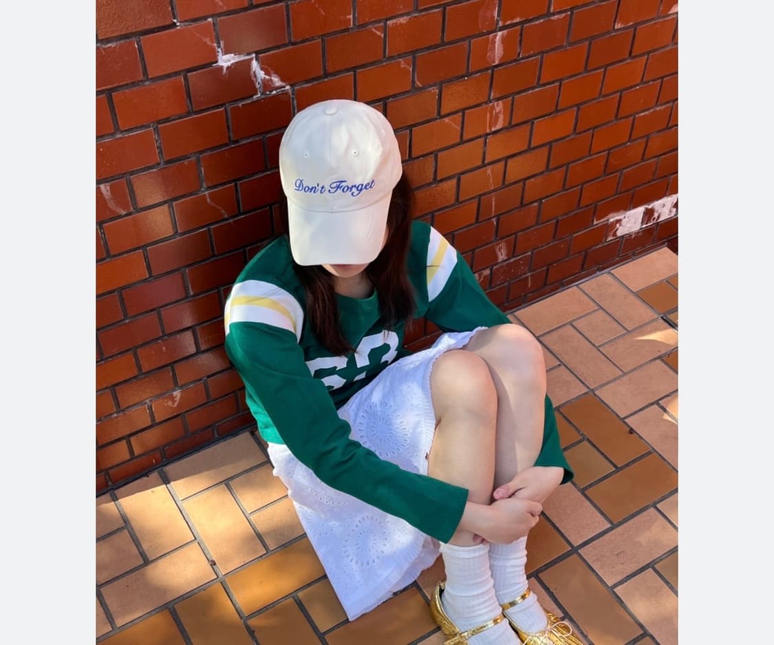 Don't Forget 볼캡 아이보리, 브라운 일괄판매 상품이미지3