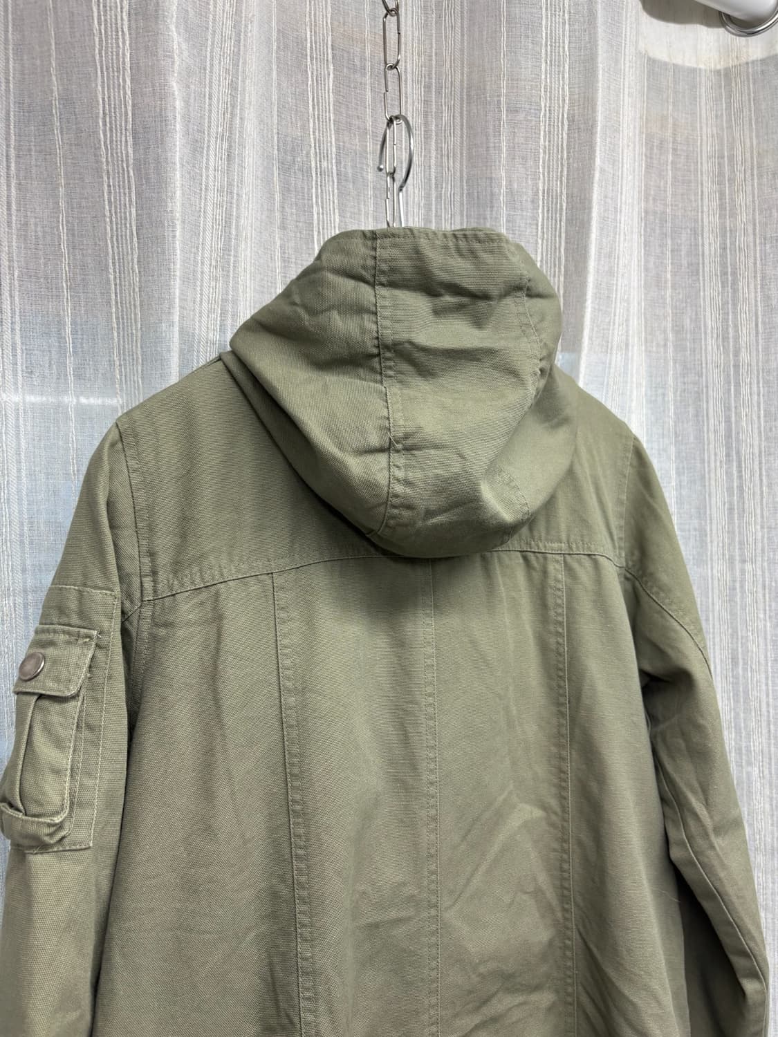 JAPAN 빈티지 파이어맨 버클 필드 야상 자켓 상품이미지6