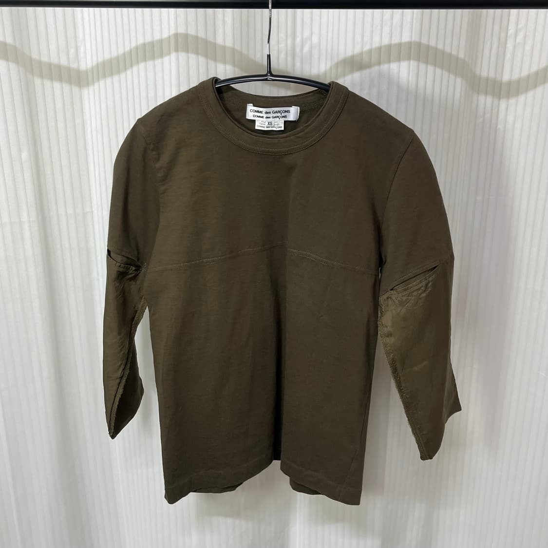꼼데가르송 레이어드 7부 티셔츠 상품이미지1
