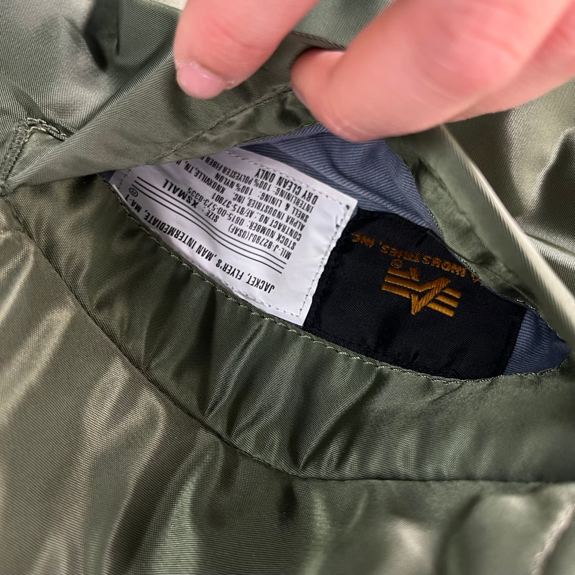 95 알파인더스트리 MA-1 항공자켓 상품이미지7