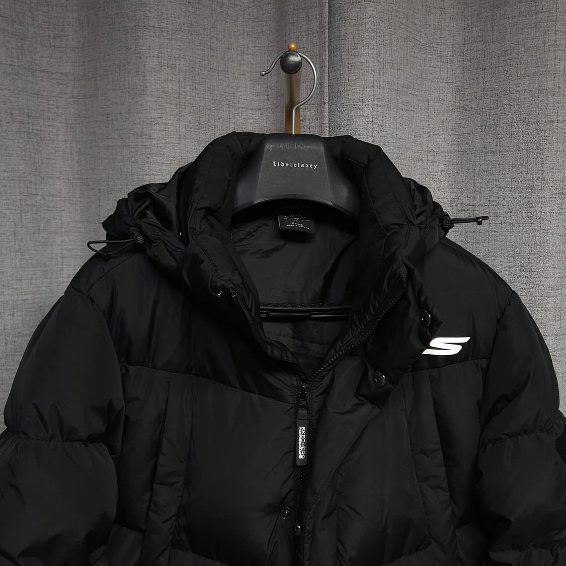 100 ) 스케쳐스 남성 거위털 롱패딩 상품이미지2