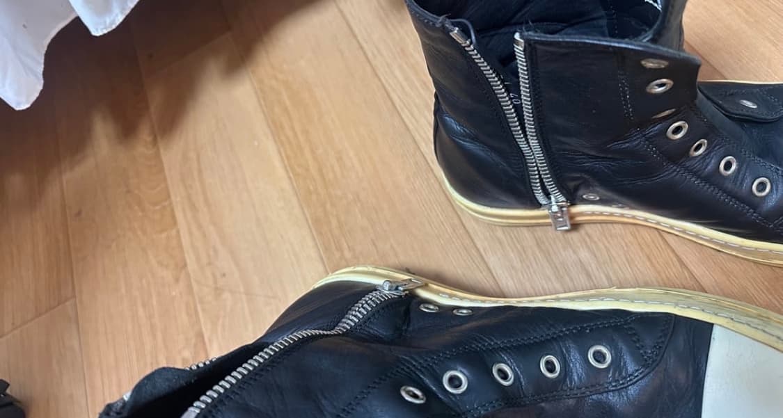 릭오웬스 라몬즈 하이탑 상품이미지2