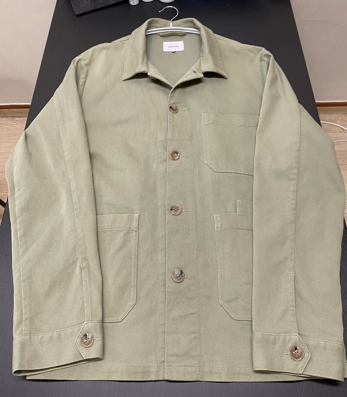 Nanushka 초어 자켓 아미그린 L 나누시카 상품이미지1