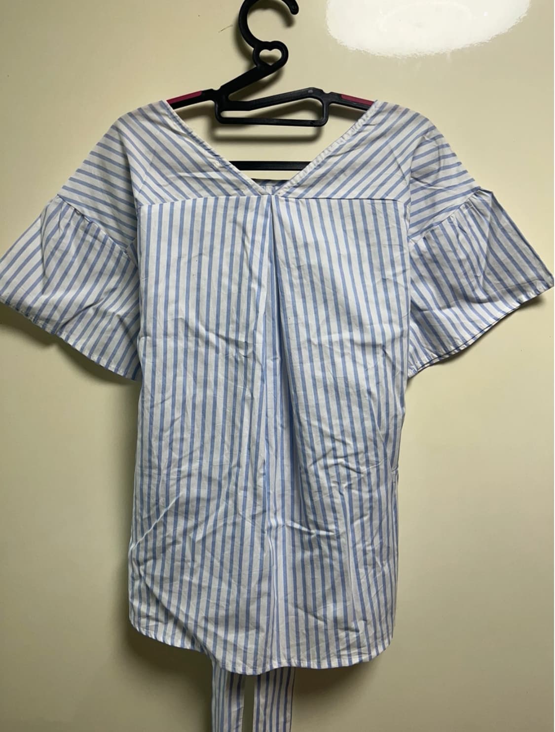 어스뮤직 스트라이프 리본 반팔 상품이미지6