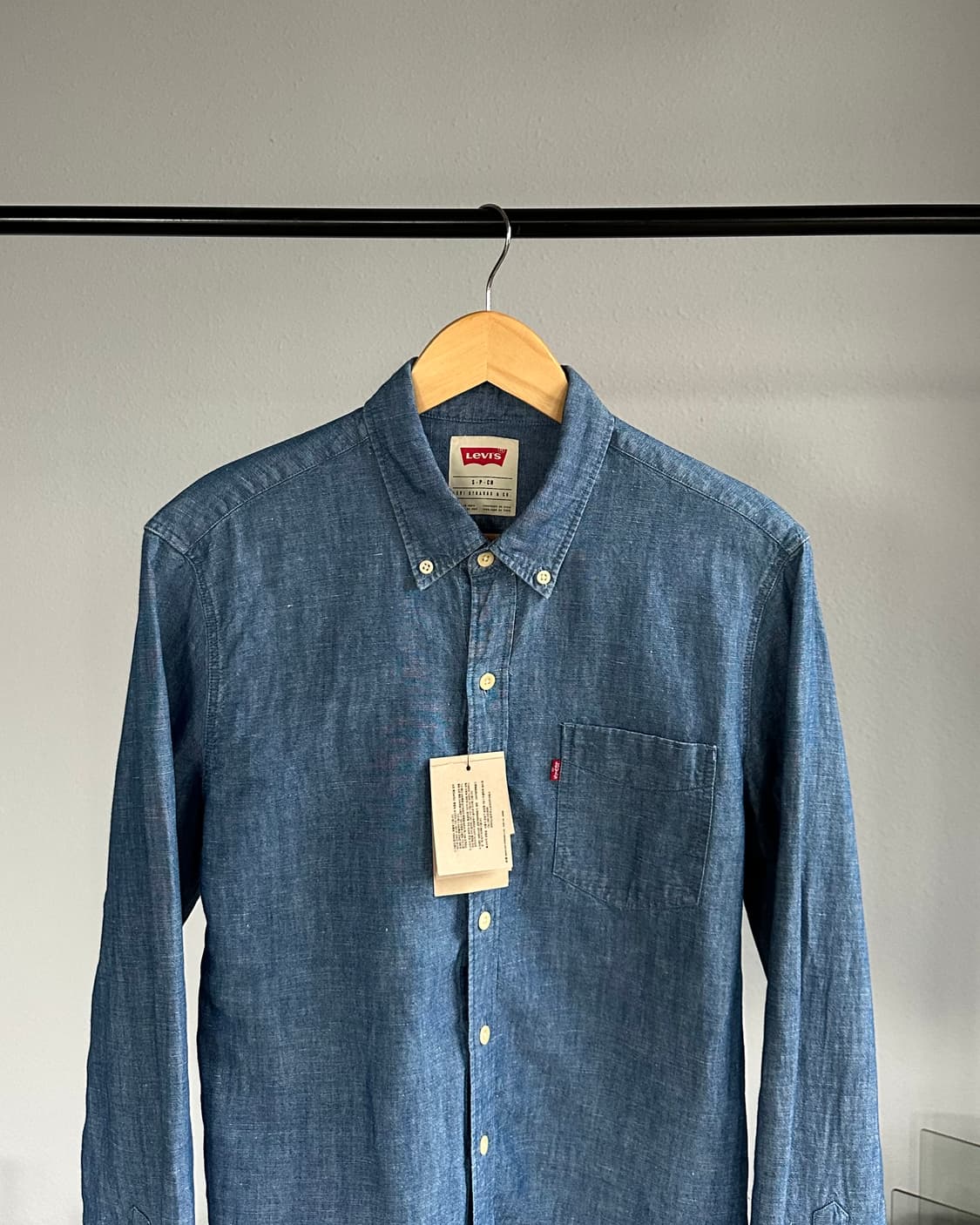 [S]리바이스 Levi's 클래식 포켓 샴브레이 셔츠 상품이미지2