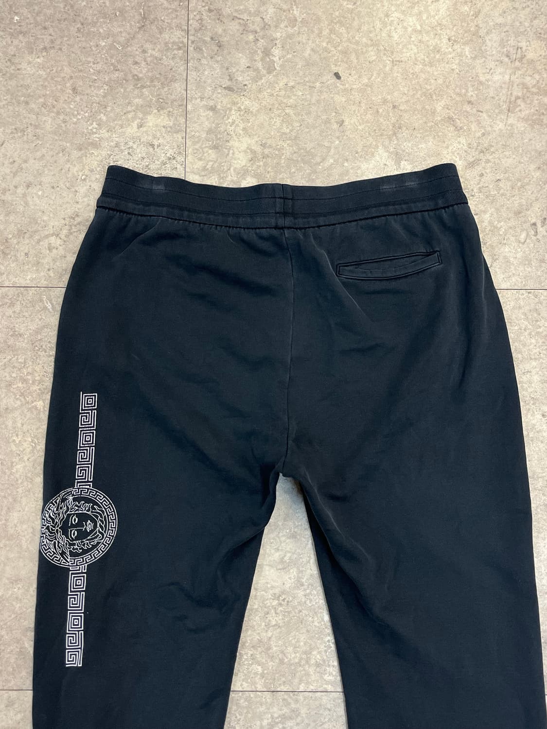 베르사체 스웻 조거 팬츠 블랙 XL #csz3495 상품이미지7