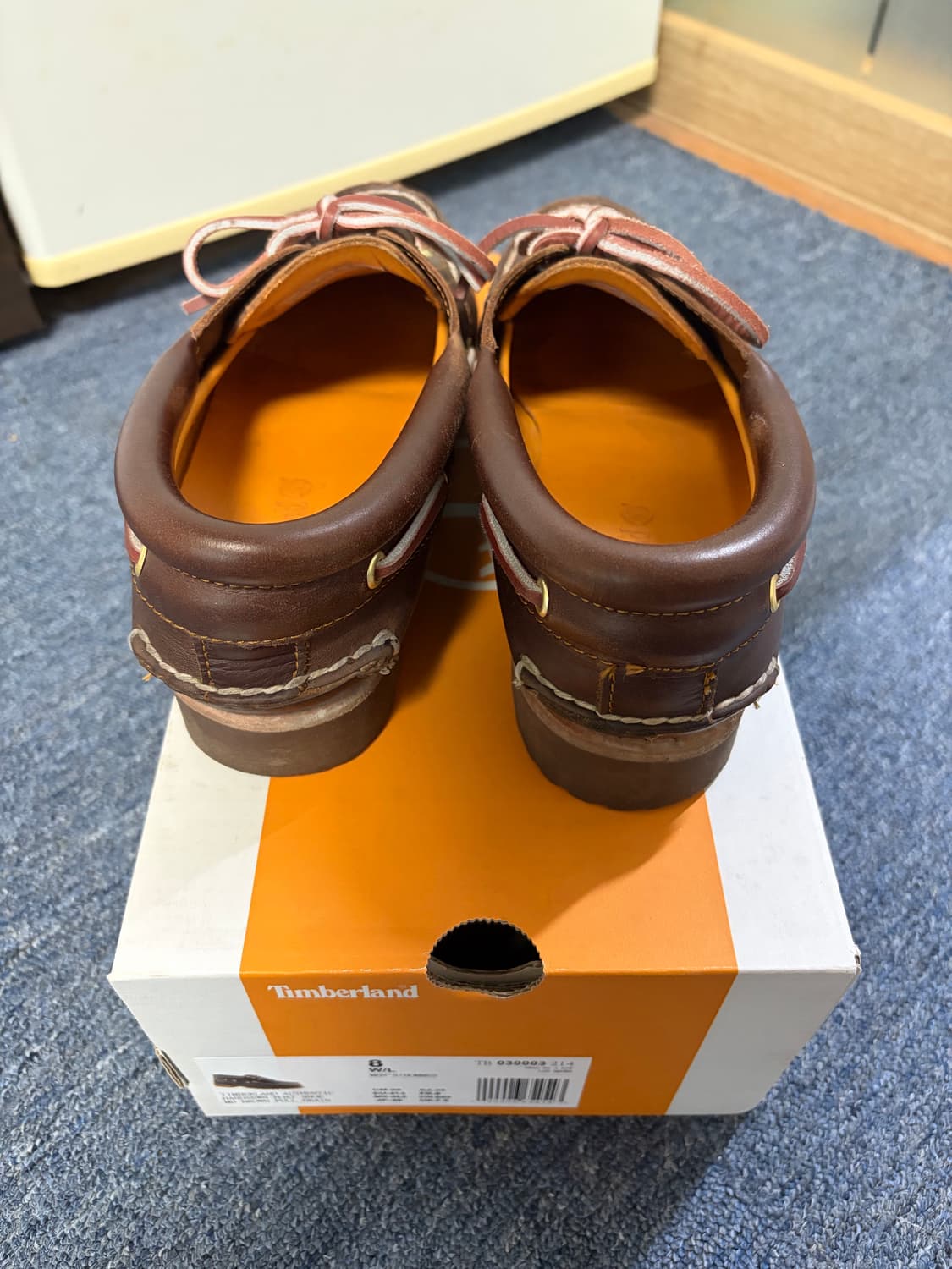 팀버랜드 3eye 보트슈즈 브라운 260 상품이미지2