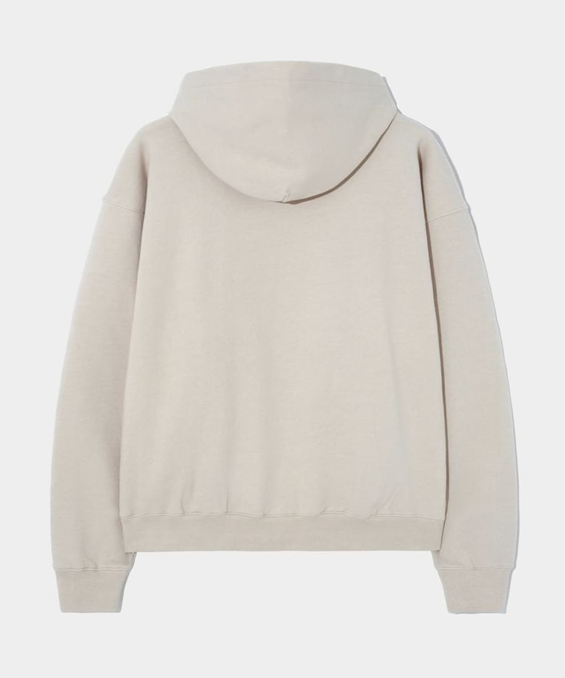 [새상품] 세터 리벳 아플리케 포켓 S 로고 후드 스웻 셔츠 아이보리 상품이미지2